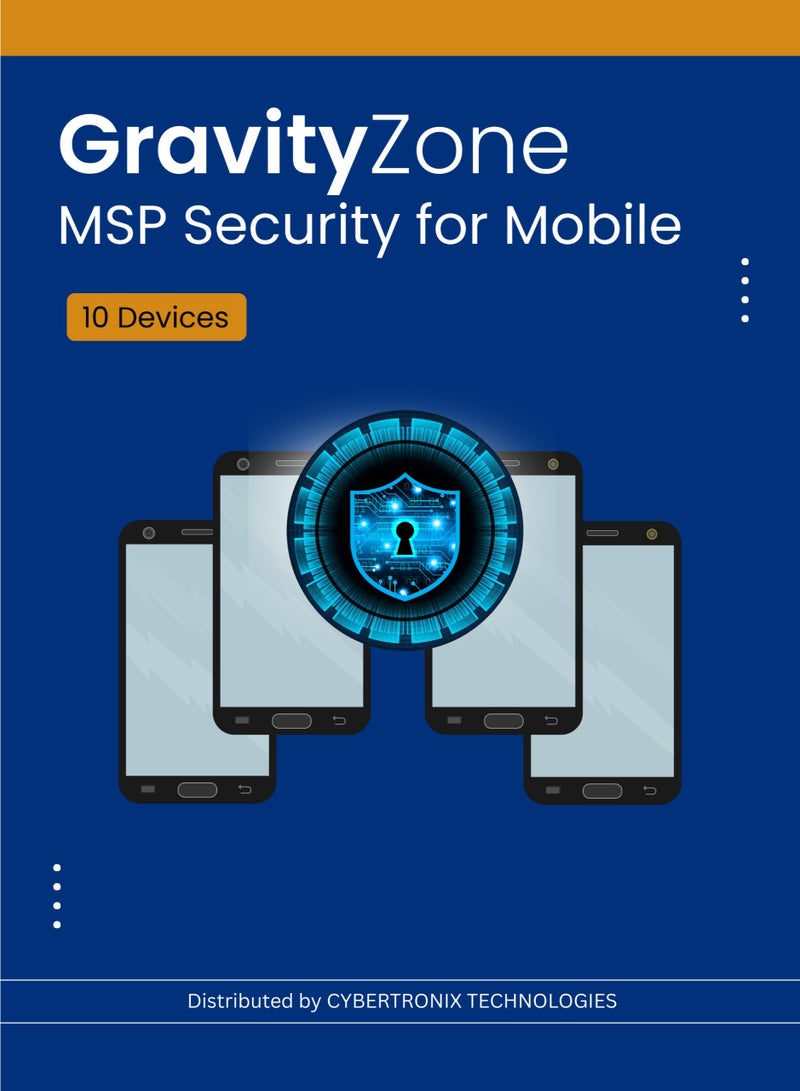 GravityZone MSP Security for Mobile 10 Devices  for 1 Year | Digital License | SAME DAY DELIVERY